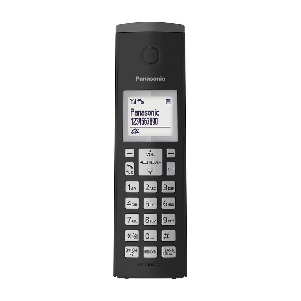 TELEFONO INALAMBRICO PANASONIC KXTGK210MEB NEGRO PIANO image number null