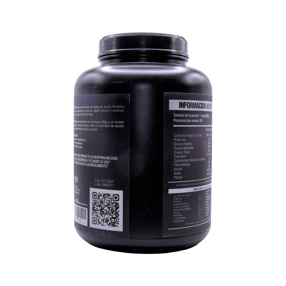Prote&iacute;na Whey Madness 3Kilos Suplemento Deportivo premium image number null