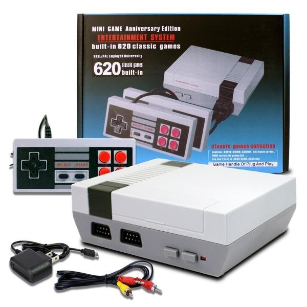 Consola Mini Nes Dos Controles 620 juegos - System image number null
