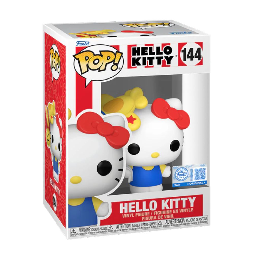 Hello Kitty con Globo de Avi&oacute;n 144 Exclusivo Funko Pop Sanrio image number null