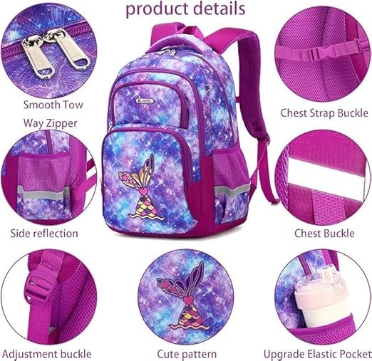A Cusangel Mochilas para ni&ntilde;os, mochilas para ni&ntilde;os de primaria image number null