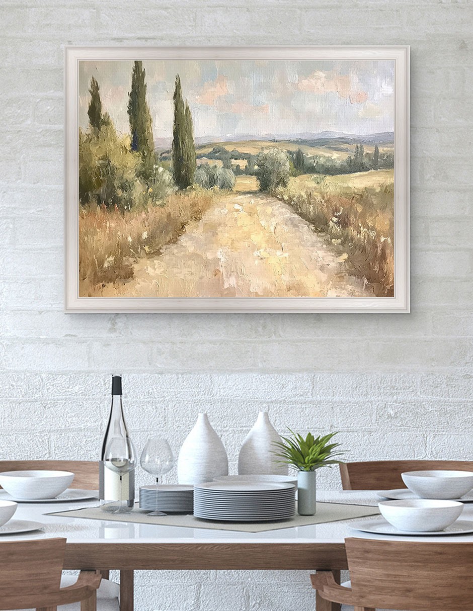 Cuadro Decorativo - Altos &Aacute;rboles con Marco Premier [102 X 76 CM] - Fine Art TJ image number null