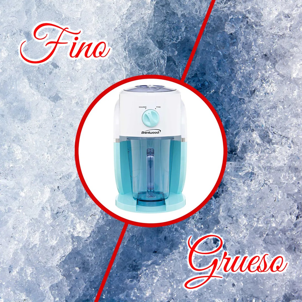 M&aacute;quina De Bebidas Margaritas, Smoothies Y Frapp&eacute; Uso F&aacute;cil Brentwood Ts1425bl Azul image number null