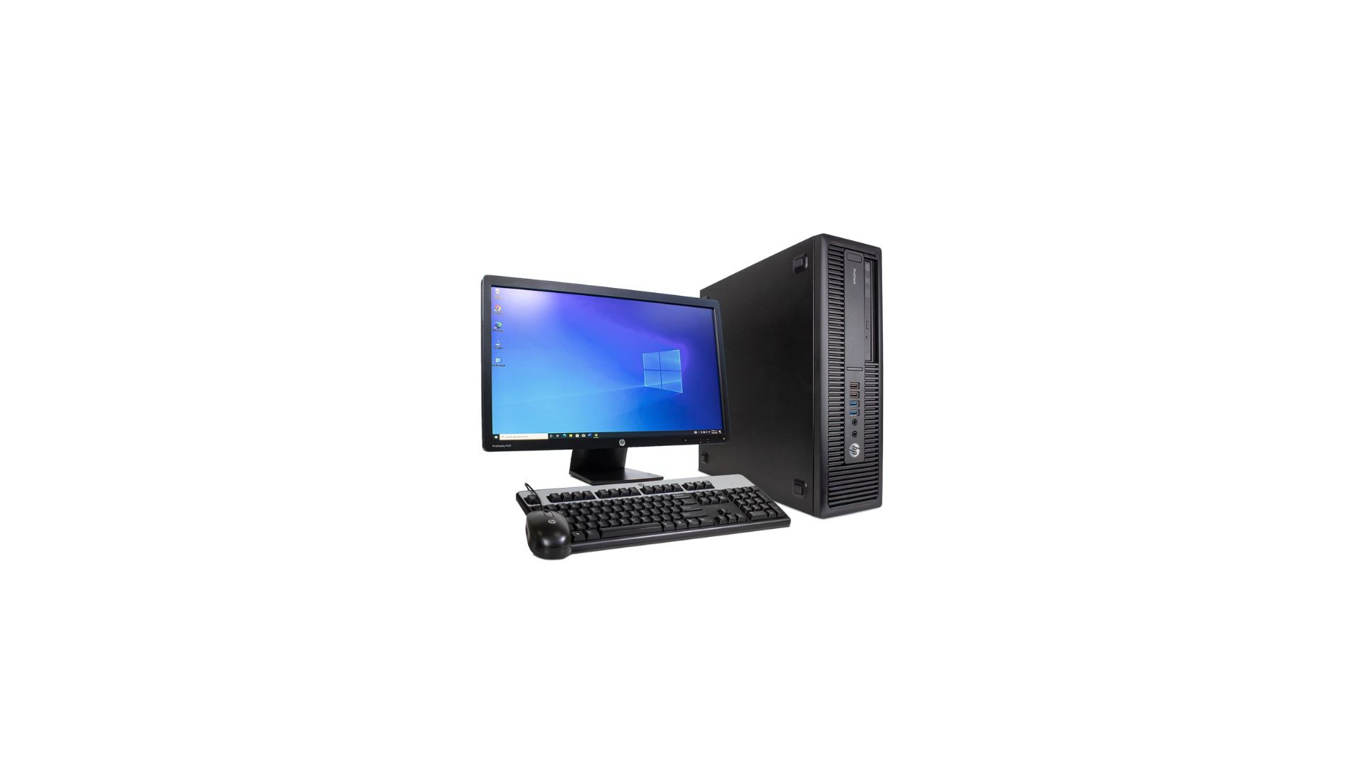 Equipo Completo Core I5 6ta 8gb Ram 240gb Ssd Monitor 22 pulg Teclado, mouse y cables image number null