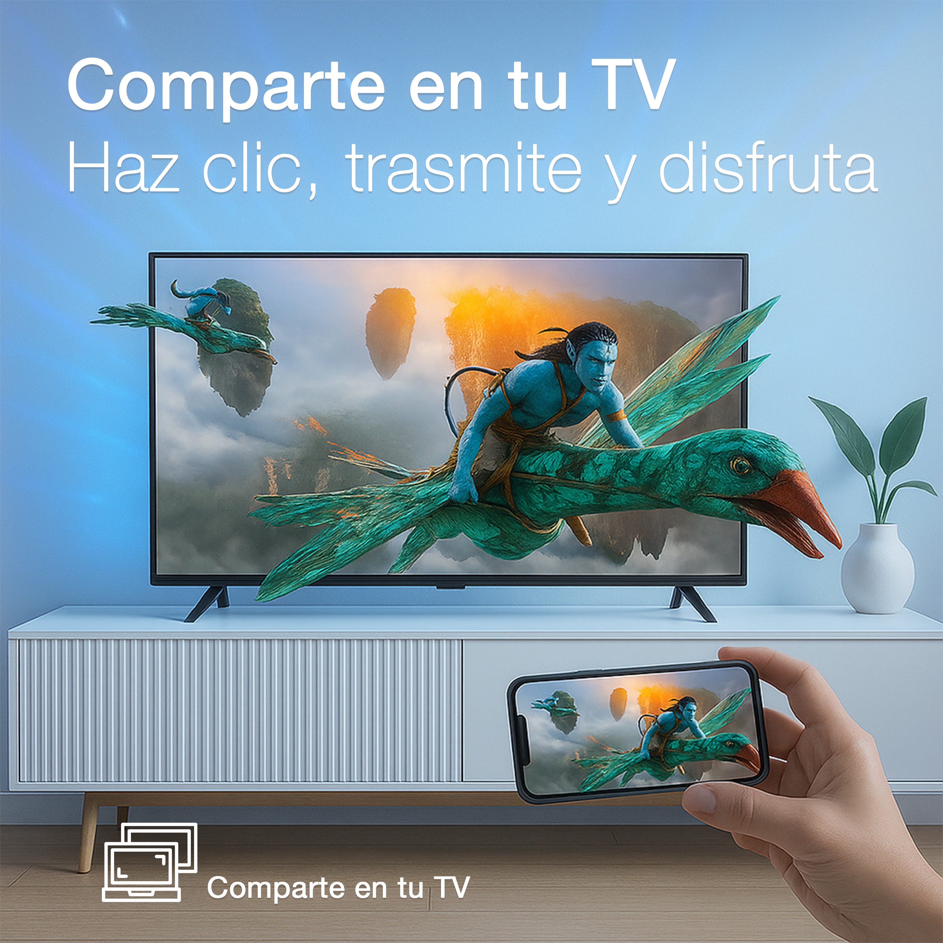 Pantalla Daewoo 40 pulgadas Frameless Full HD Roku image number null
