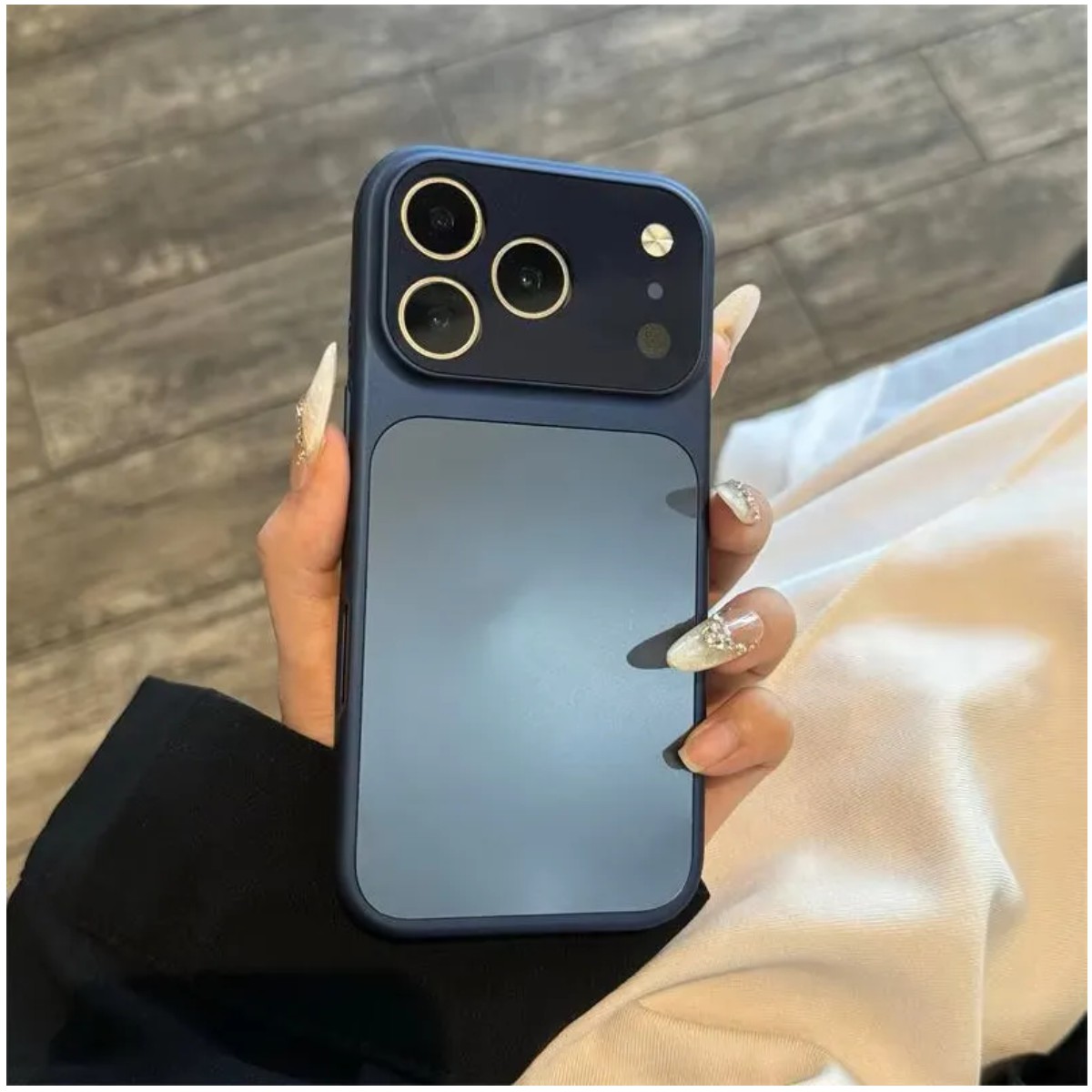Funda Para iPhone 17 Pro Mate Uso Rudo Con C&aacute;mara Protector Azul image number null