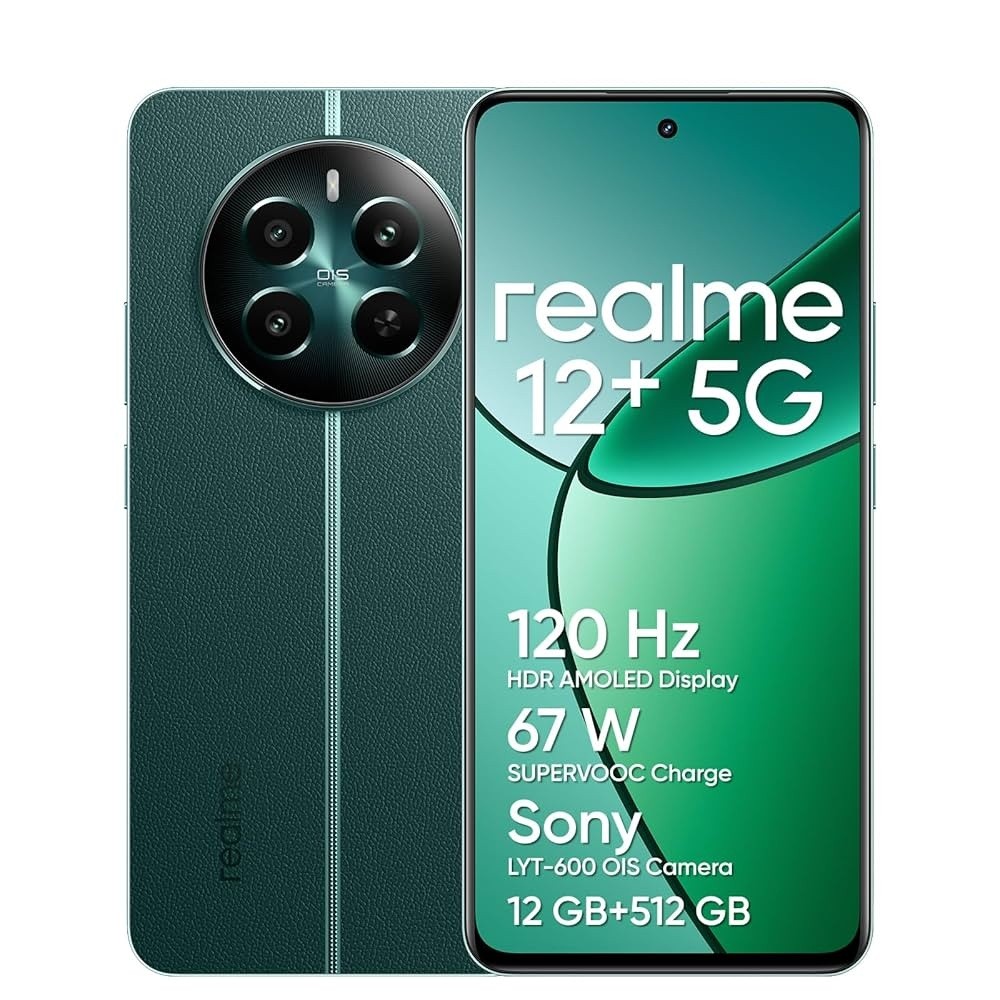 Realme 12 Plus 5G C/Bocina 256Gb 12Ram Color Verde Nuevo Libre image number null