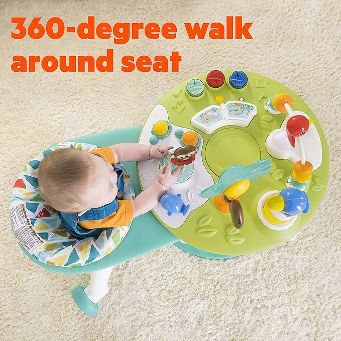 A Bright Starts Around We Go - Mesa y centro de actividades 2 en 1 para caminar image number null