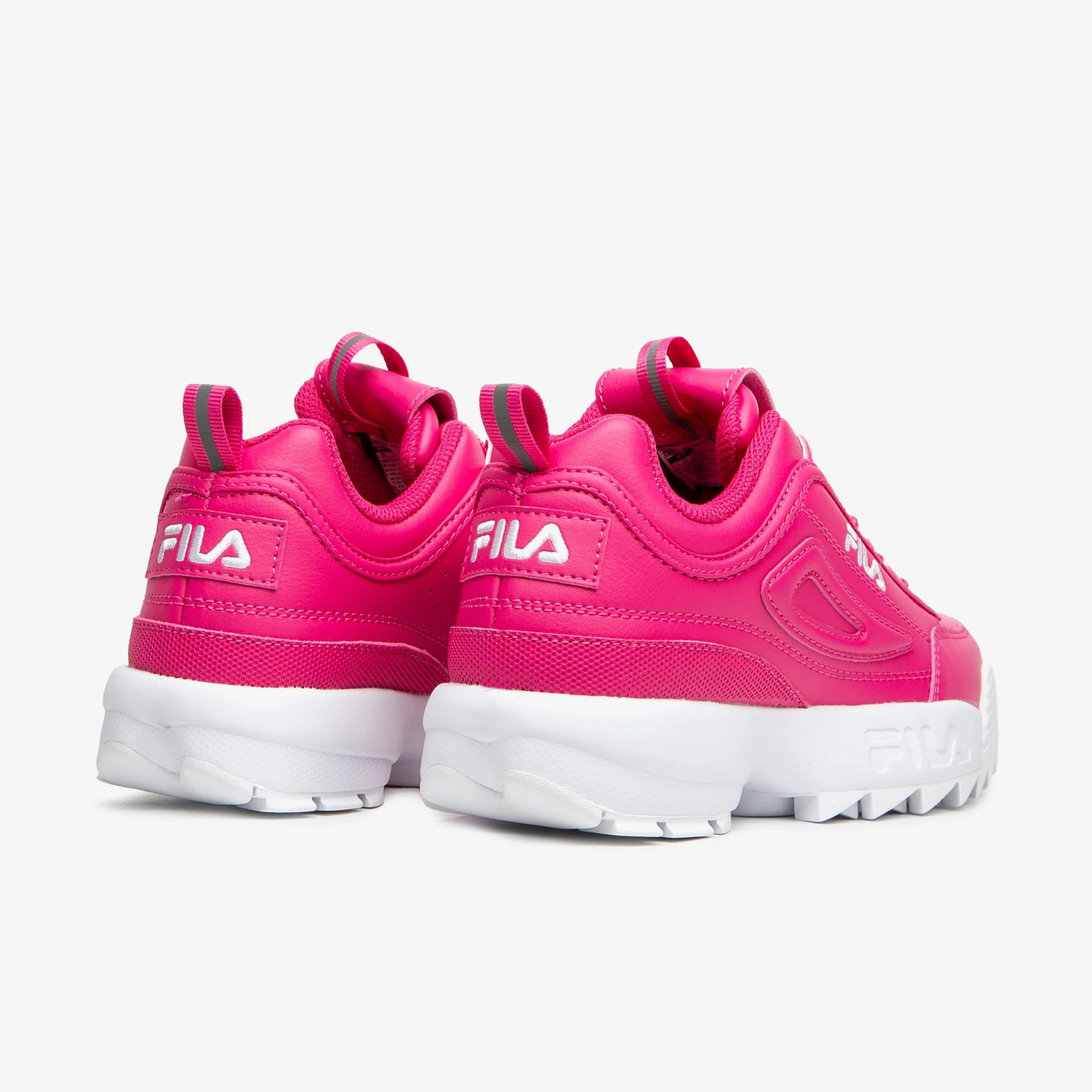 Tenis Fila Disruptor Rosa Fucsia Original Para Mujer image number null