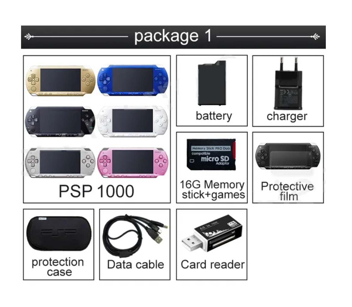 Consola Sony PSP 1000 Original PlayStation Color Blanco image number null