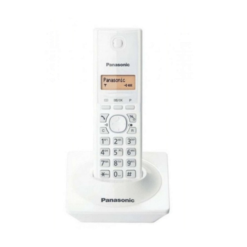 TELEFONO INALAMBRICO PANASONIC KXTG1711MEW IDENTIFICADOR DE LLAMADAS BLANCO image number null