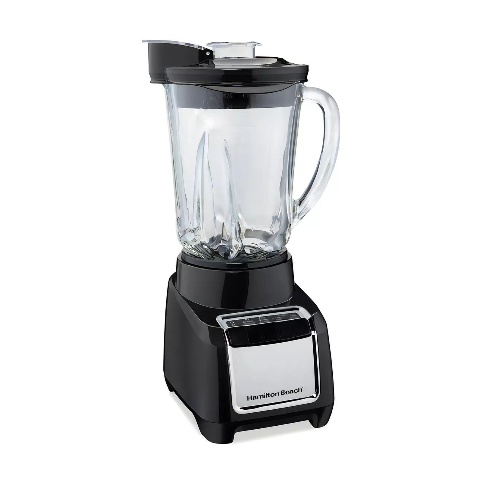 Licuadora Hamilton Beach Wave-Action Vaso de Vidrio 1.4 Litros Negra 53521FG image number null