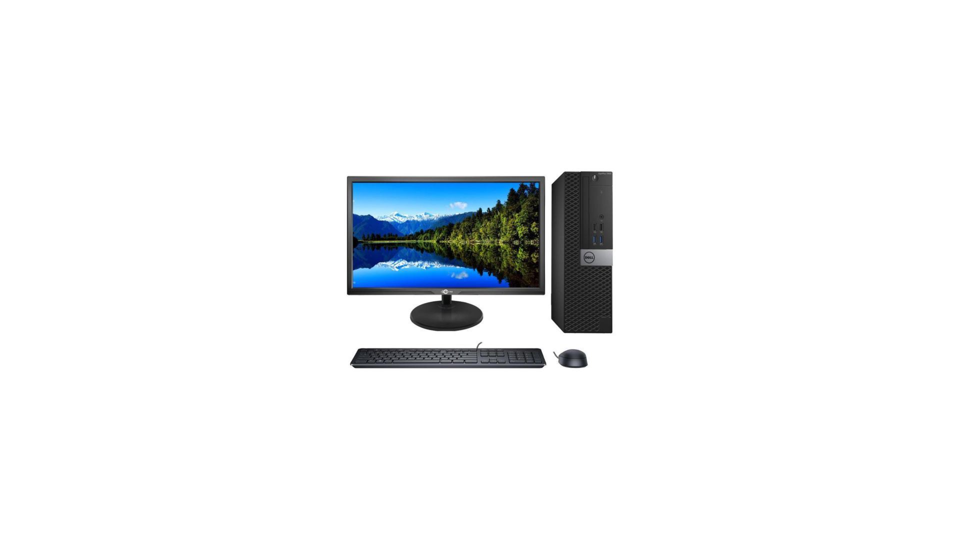 Equipo Completo Core I5 6ta 8gb Ram 240gb Ssd Monitor 22 pulg Teclado, mouse y cables image number null
