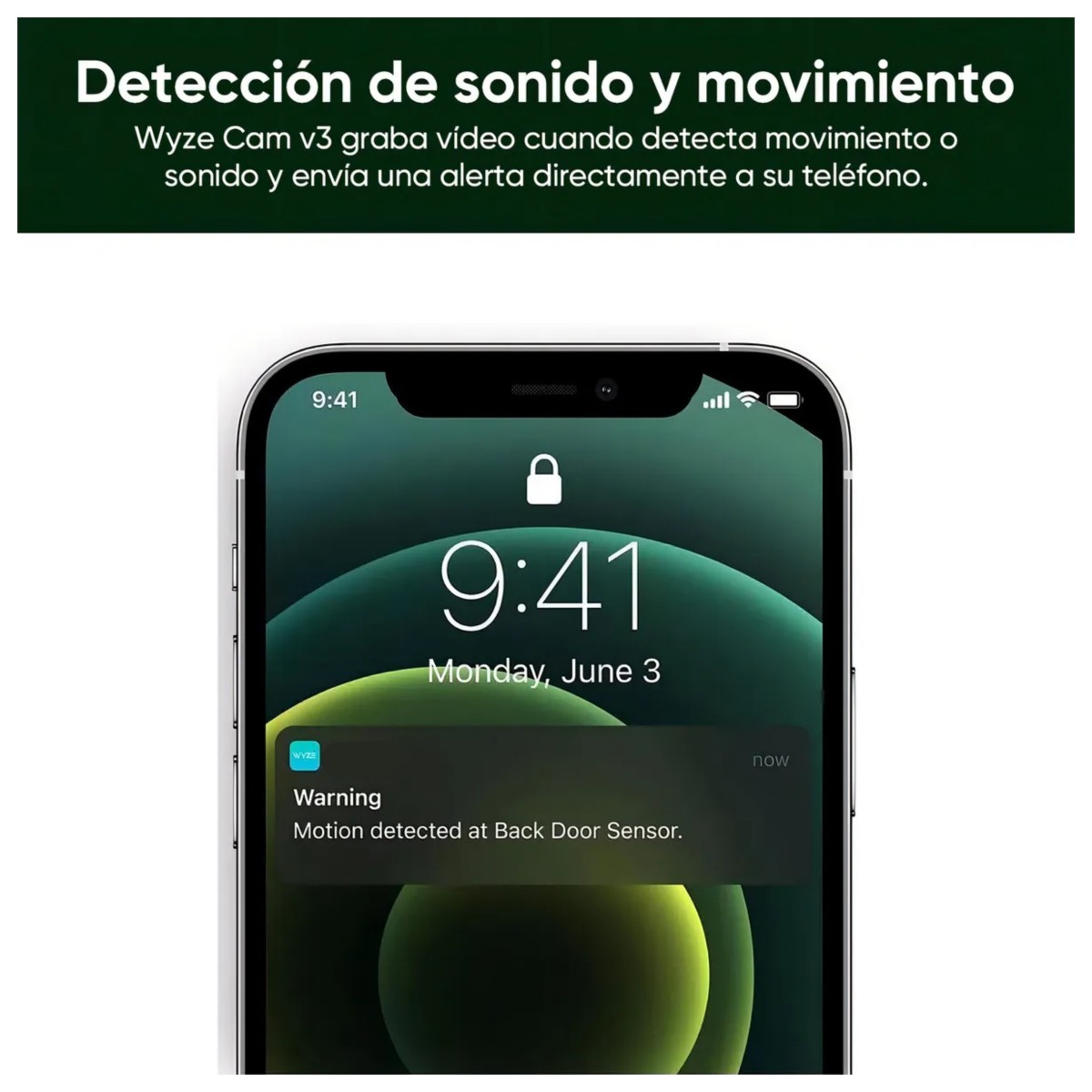 C&aacute;mara de Seguridad con Cable de 1080p HD para Interiores y Exteriores 1 Pieza Blanco image number null