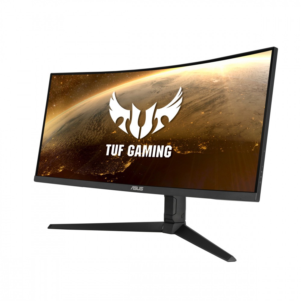 Monitor Gamer Curvo ASUS VG34VQL1B LED 34", 3440x1440 Ultra Wide Quad HD, FreeSync, 165Hz, Bocinas Integradas, Negro image number null