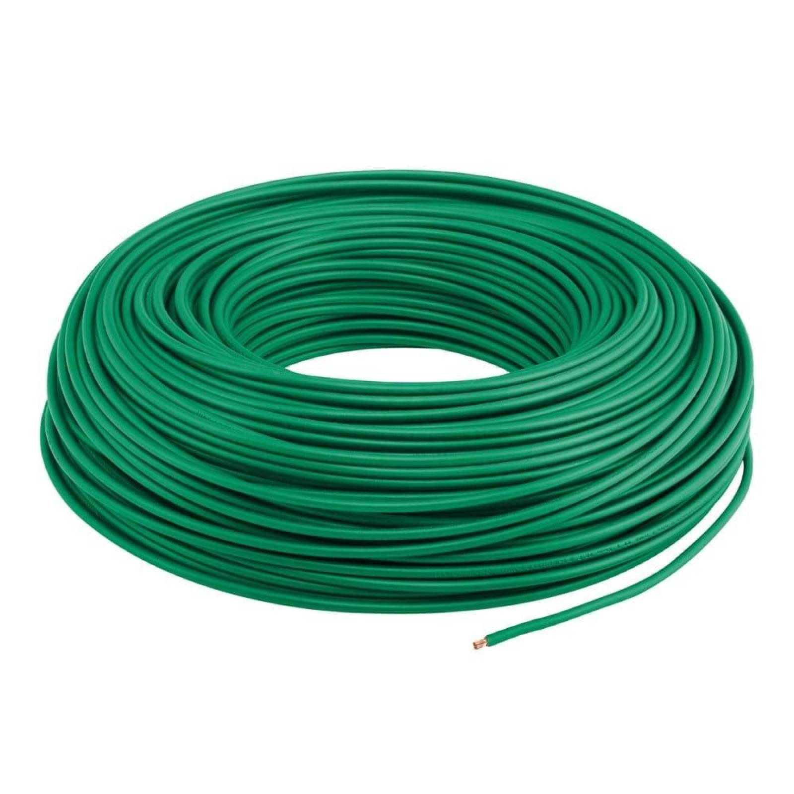 Cable THW-LS/THHW-LS CE RoHS 8 AWG en caja color verde image number null
