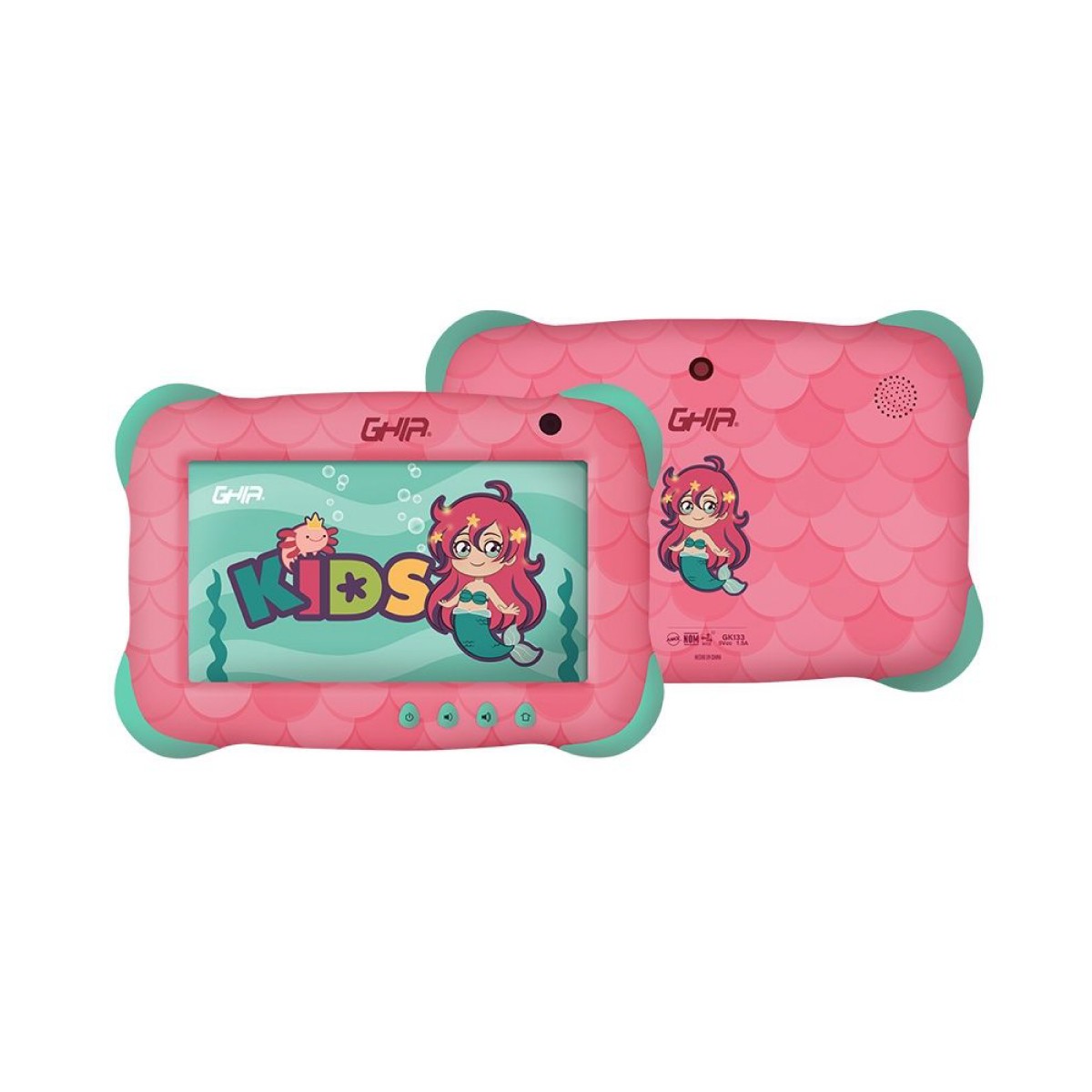 OPEN BOX: TABLET GHIA GK133S2 KIDS 7" RAM 2GB, 32GB, DOBLE C&Aacute;MARA, ANDROID 13 GO image number null