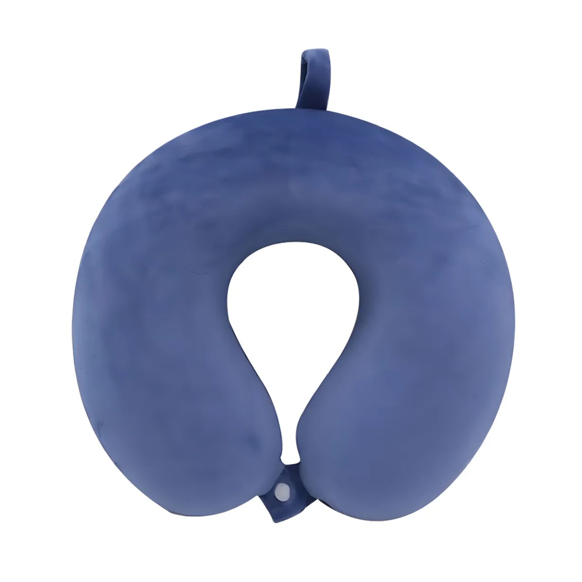 C&oacute;modo Coj&iacute;n Para El Cuello Almohada De Espuma Viscoel&aacute;stica Azul image number null