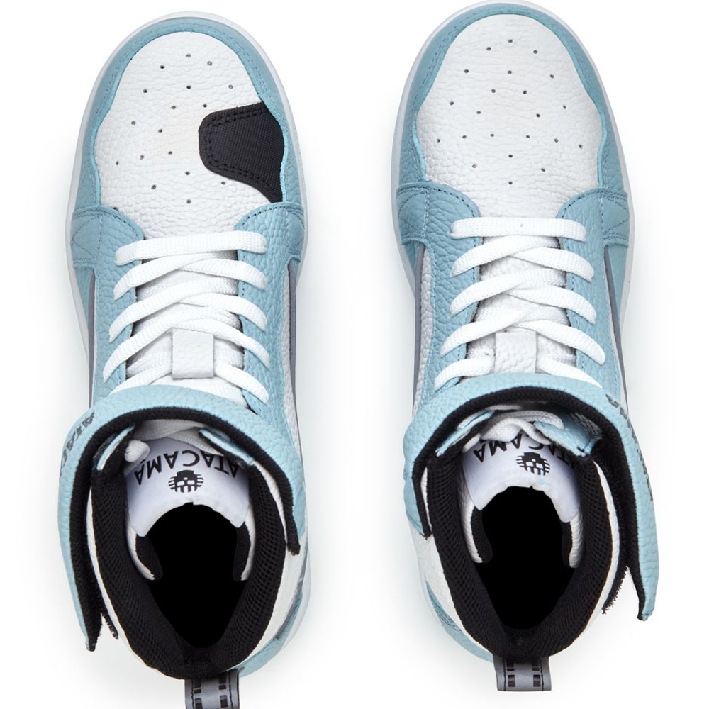 Tenis para moto Ana Atacama protecciones para Motociclista Piel azul image number null
