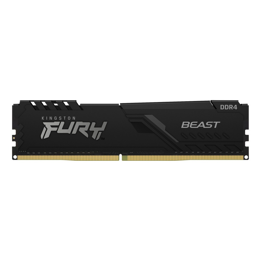 Memoria RAM Kingston FURY Beast Black DDR4, 3200MHz, 16GB, CL16, XMP image number null