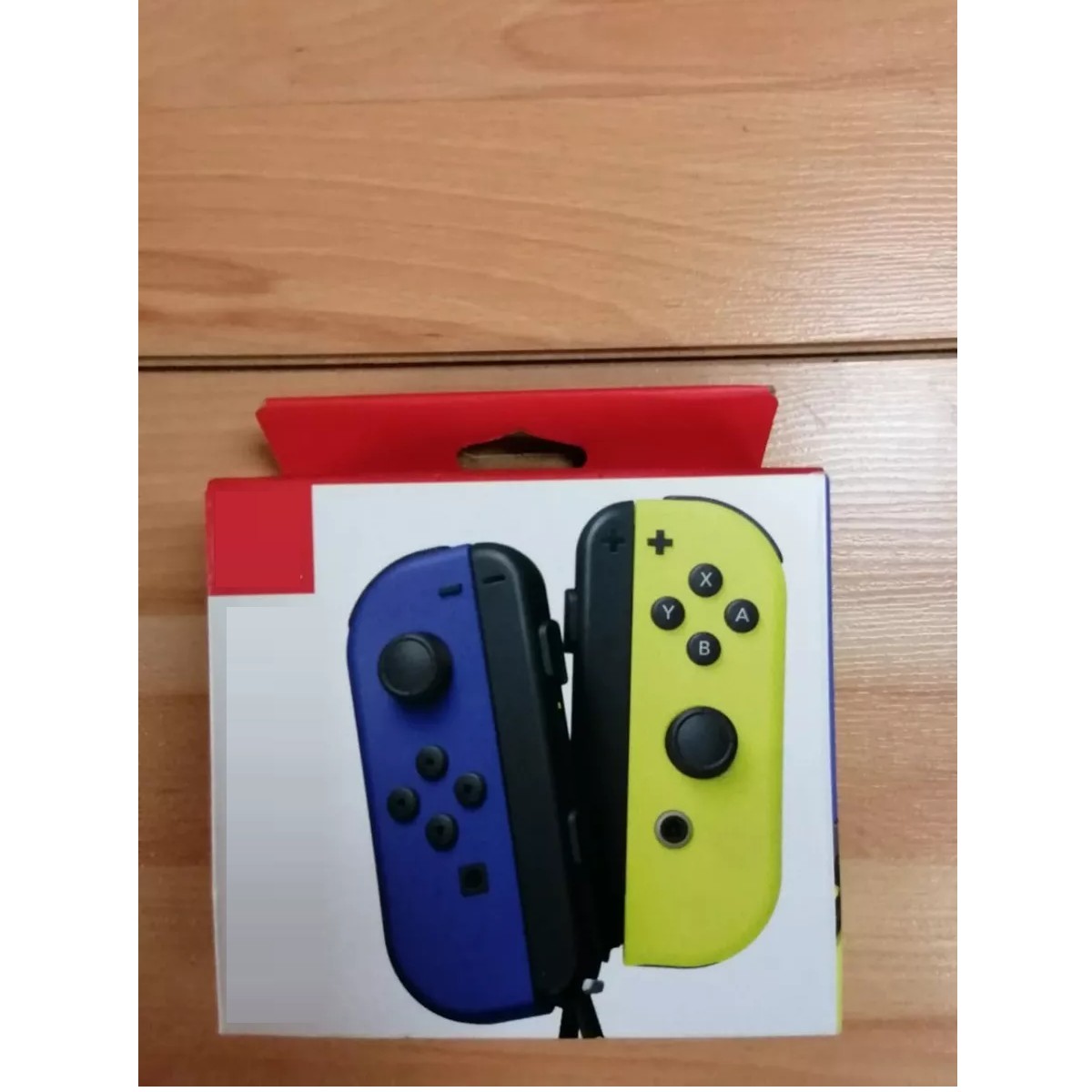 Set de control inal&aacute;mbrico Nintendo Switch Joy-Con (L)/(R) Ne&oacute;n azul y amarillo ne&oacute;n. image number null