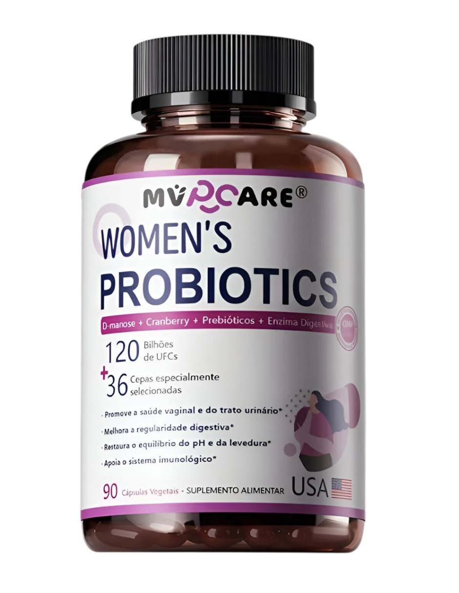 Women&acute;s Probiotics Mujer Urinario Intestinal Vaginal 90 C&aacute;psulas image number null