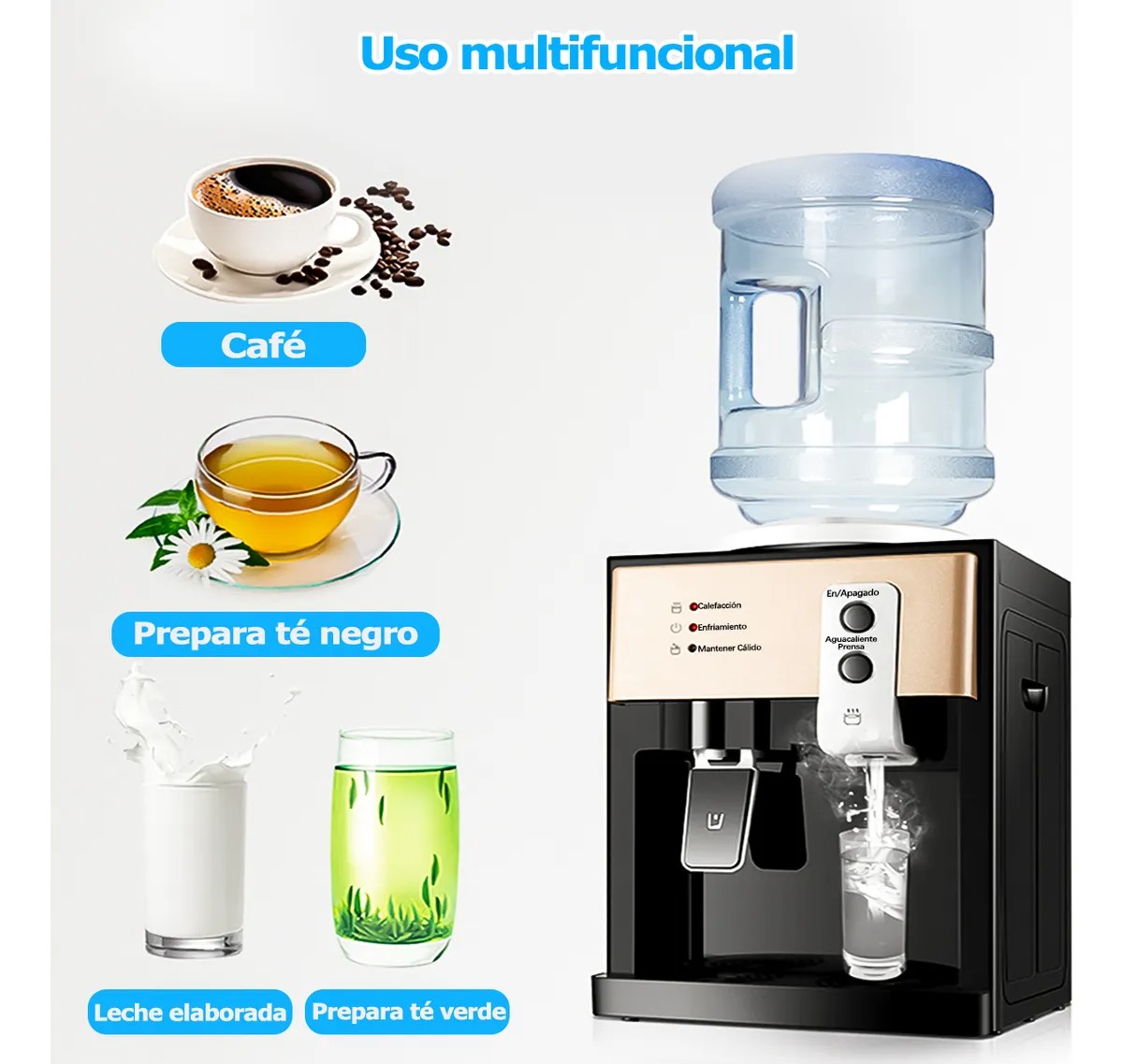 Dispensador De Agua Fr&iacute;a Y Caliente Para Oficina image number null
