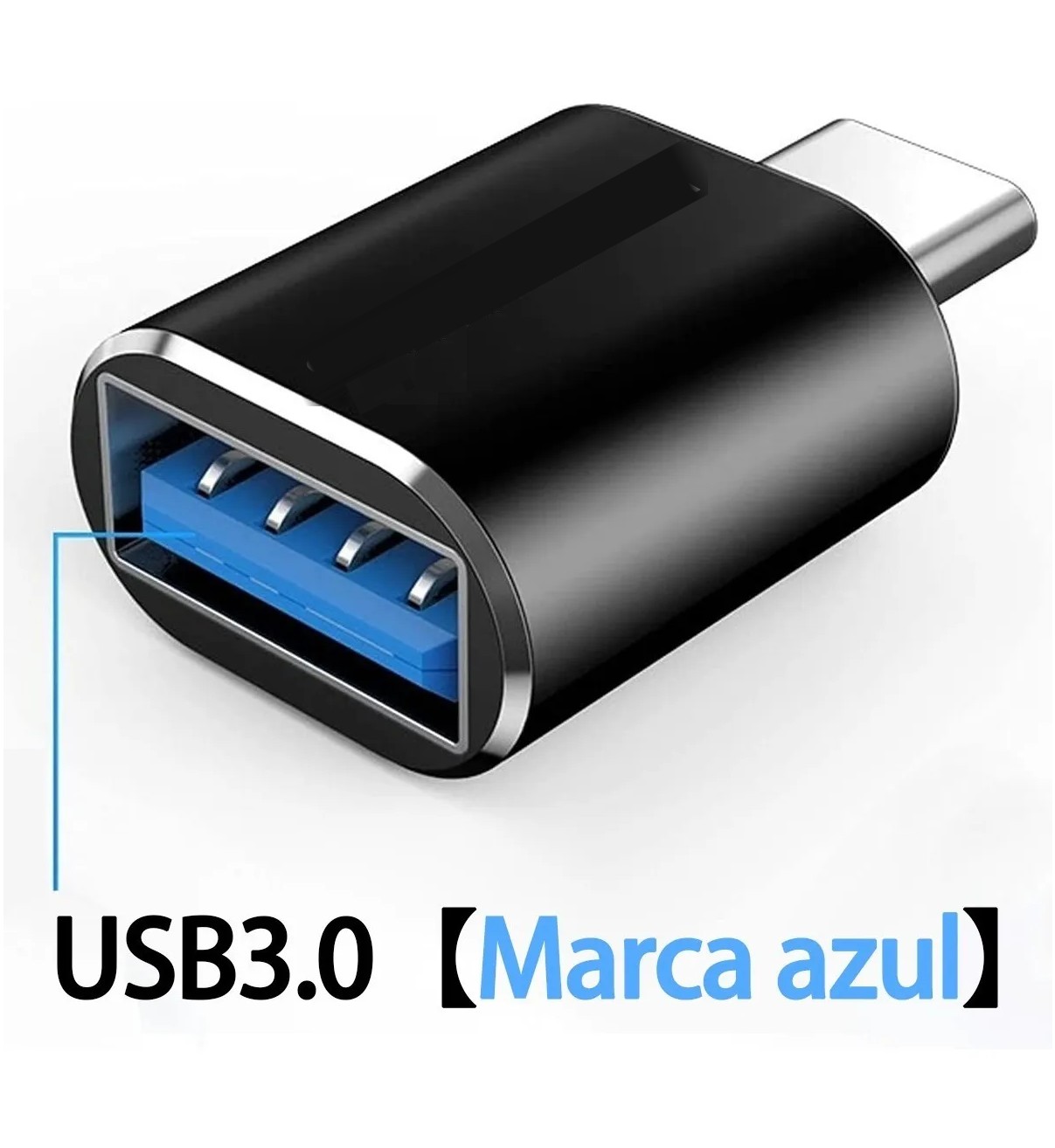 Adaptador Otg Usb Tipo C A Usb 3.0 5gbps 2 Piezas Malubero image number null