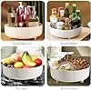 A VIDA4U Organizador de Maquillaje Giratorio 360 &deg;, Vitrinas Giratorias para el Cuidado de la Piel y Cosm&eacute;ticos, y Soporte para Perfumes, Gran Caja de Almacenamiento para Ba&ntilde;o y Dormitorio. image number null