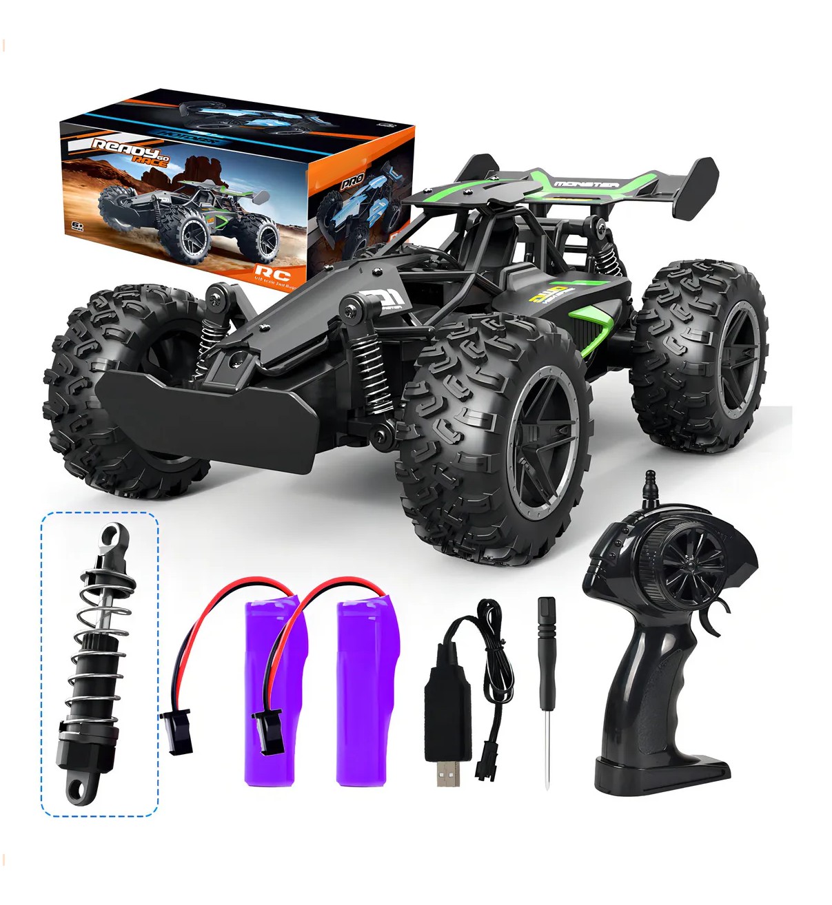 Carro Juguete De Control Remoto,coches De Juguete Para Ni&ntilde;os Bloosom image number null