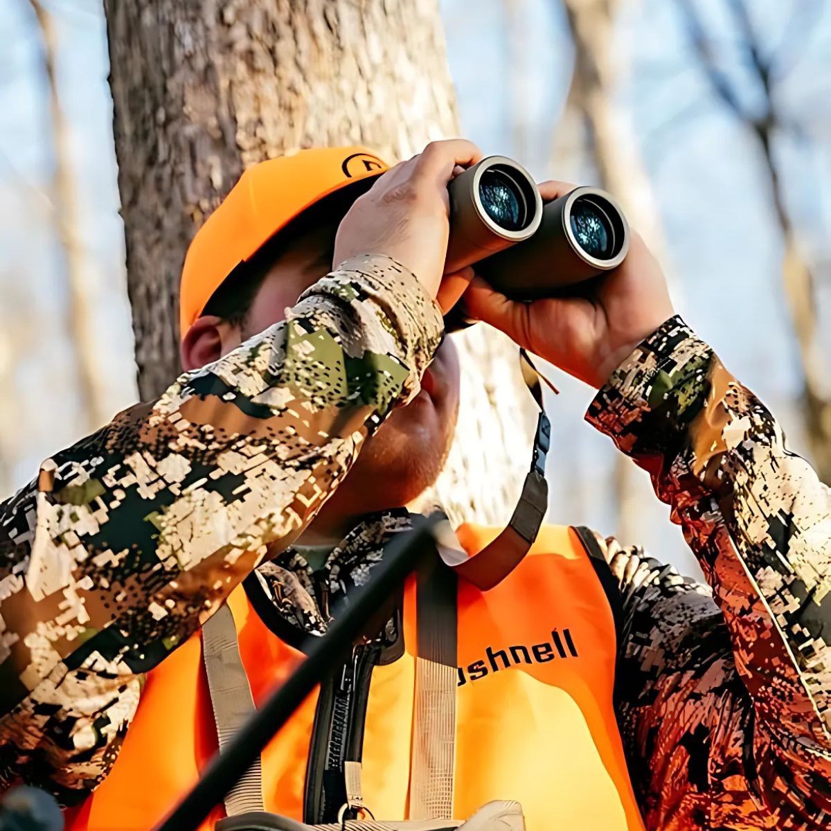 Binoculares Bushnell R3 10x42 HD Ranger Green &ndash; Prismas Bak4, &Oacute;ptica Multicapa, Impermeables IPX7 image number null