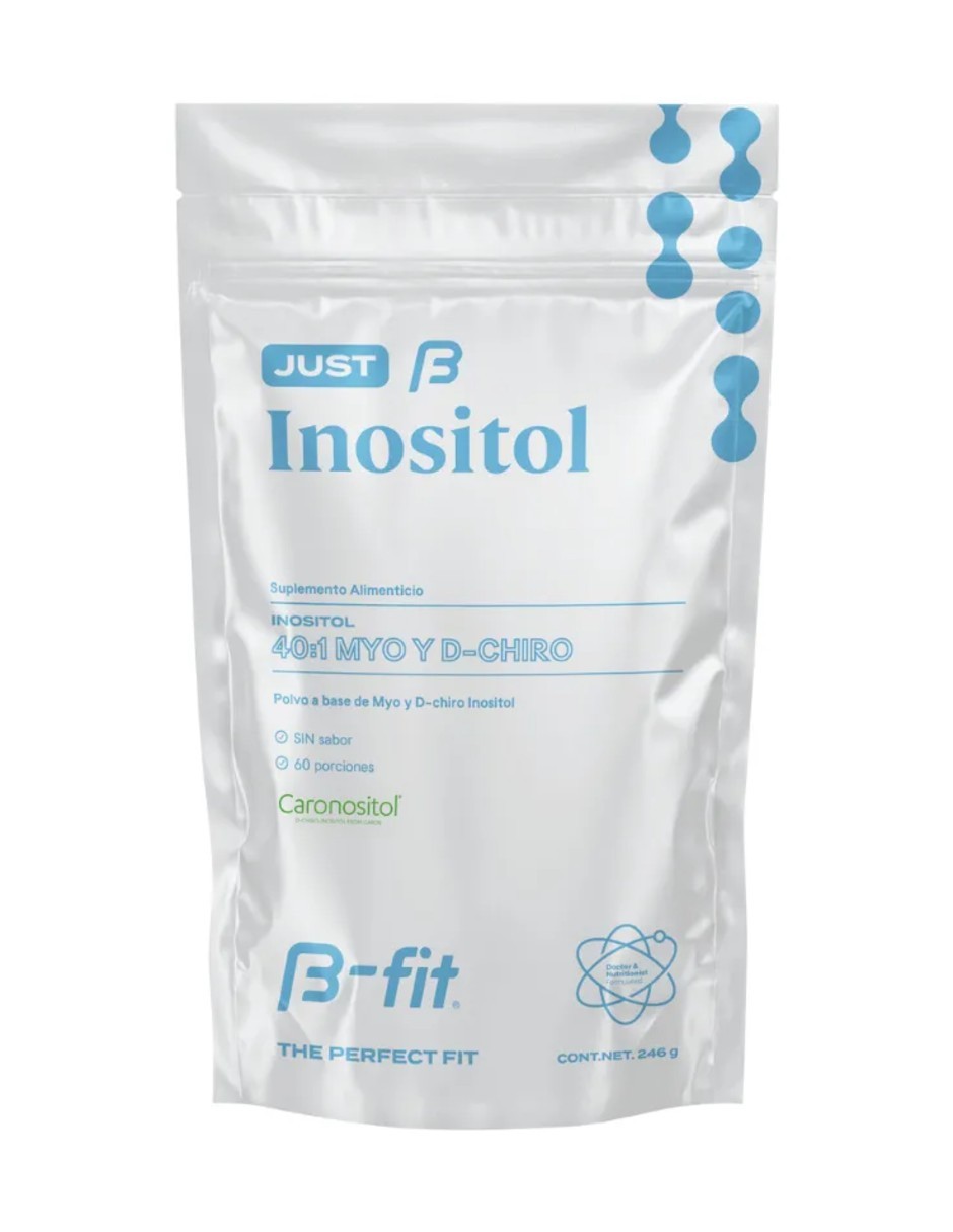 Suplemento B-FIT B Just Inositol Myo Inositol y D-Chiro Inositol F&oacute;rmula image number null