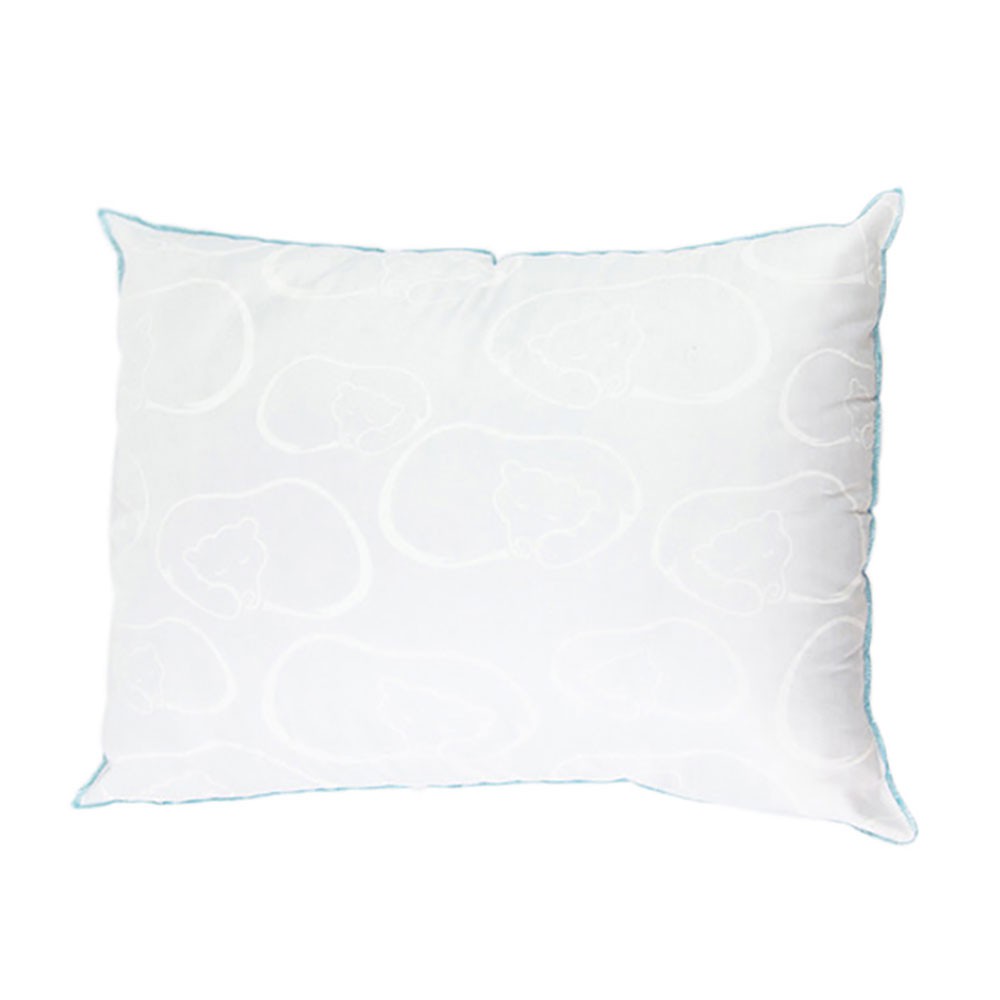 S&aacute;banas Individual Spring Air Basic Azul Acero + Almohada Spring Air Osos image number null
