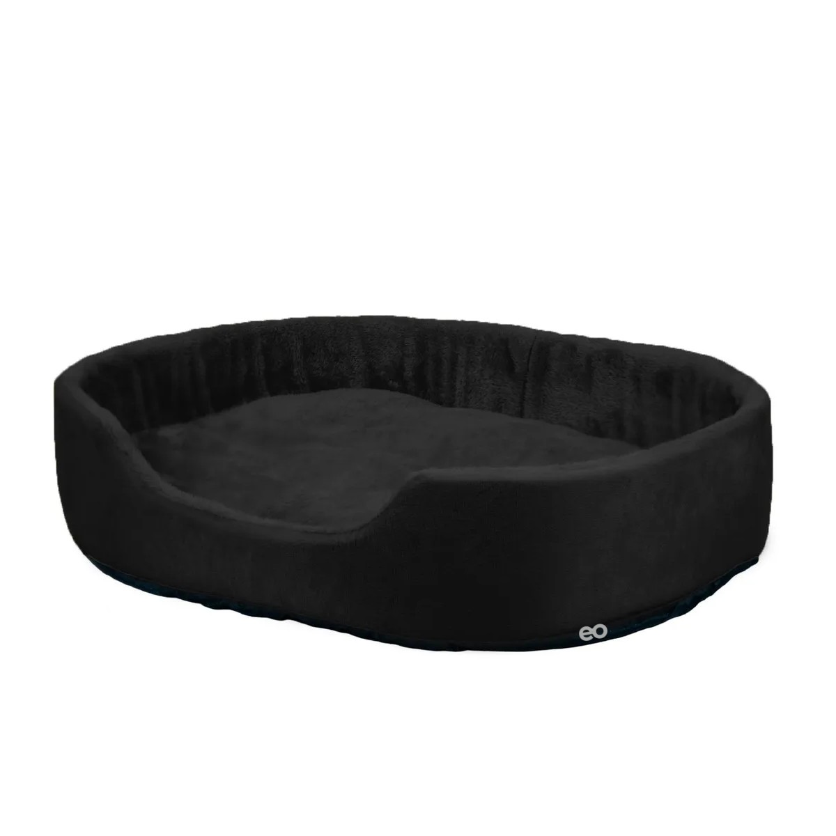 Cama Para Perro Mediana Afelpada Resistente C&oacute;moda Suave Gris Rectangular image number null