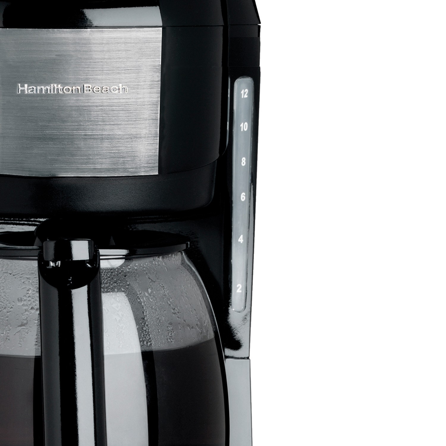 Cafetera Hamilton Beach 49615 Programable 12 Tazas Apagado Autom&aacute;tico Negra image number null