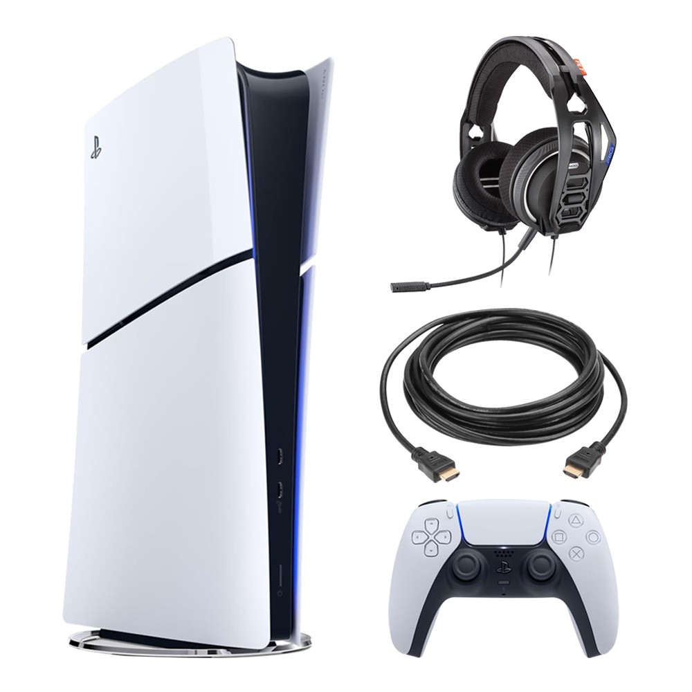 Kit Gamer PlayStation 5 Slim 1TB + Aud&iacute;fonos RIG 400HS + Cable HDMI Samsung 5m UHD 4K image number null