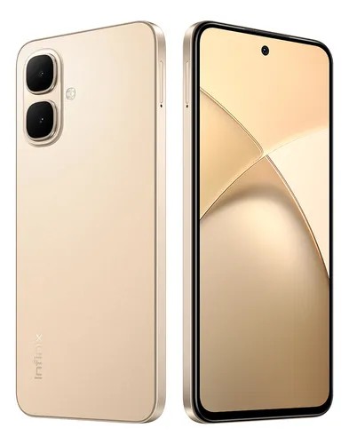 Celular Infinix Smart 10 Dual Sim Infinix Ai 128 GB ROM 4 GB RAM Dorado Doble Altavoz Ip64 Pantalla De 120 Hz image number null