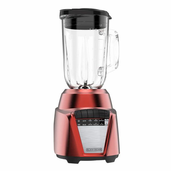 Licuadora Black & Decker BL0876-2RDLA Vaso Vidrio 700W / 8 Vel Roja SYP-Y4 image number null