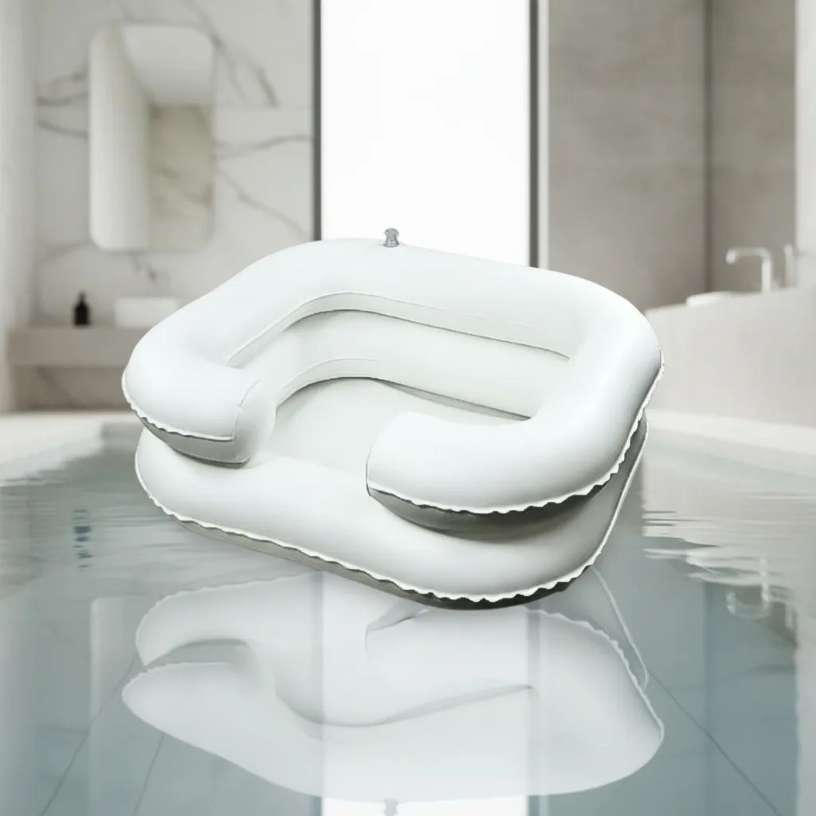 Ducha Lavabo Portatil Para Cabeza Inflable image number null