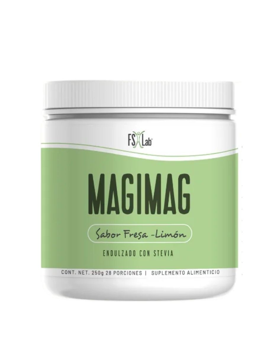 Magimag Citrato De Magnesio En Polvo Naturalslim Sabor Fresa/Lim&oacute;n image number null