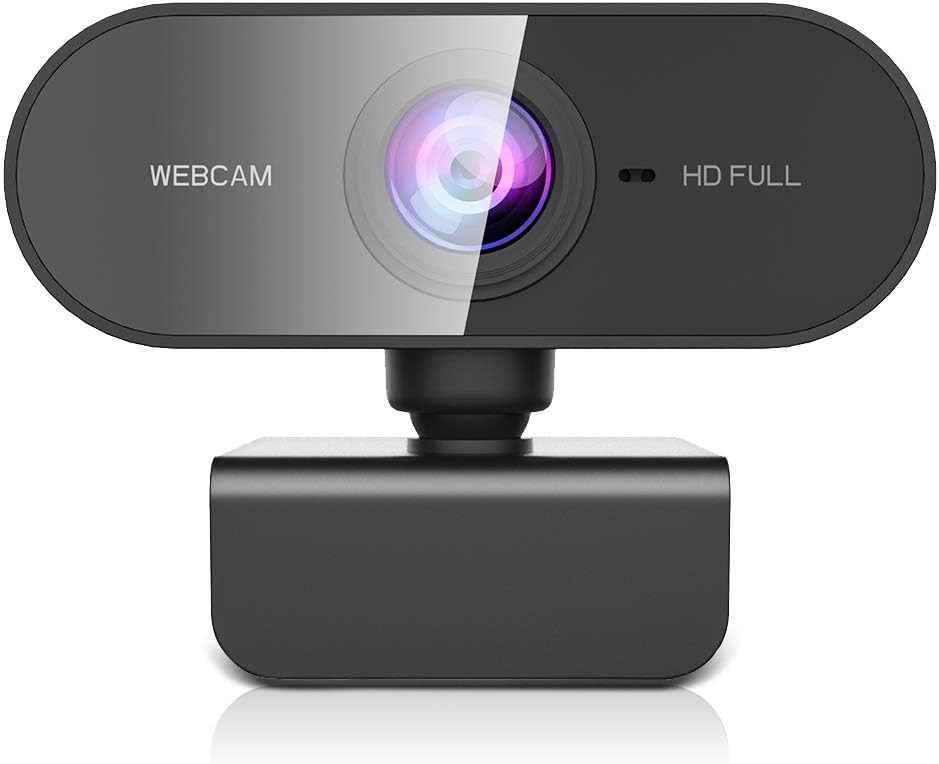 Webcam con Microfono para PC,Camara Web para PC HD 1080P,Camara para Laptop Plug＆Play,Web CAM Win/Mac/Linux, image number null