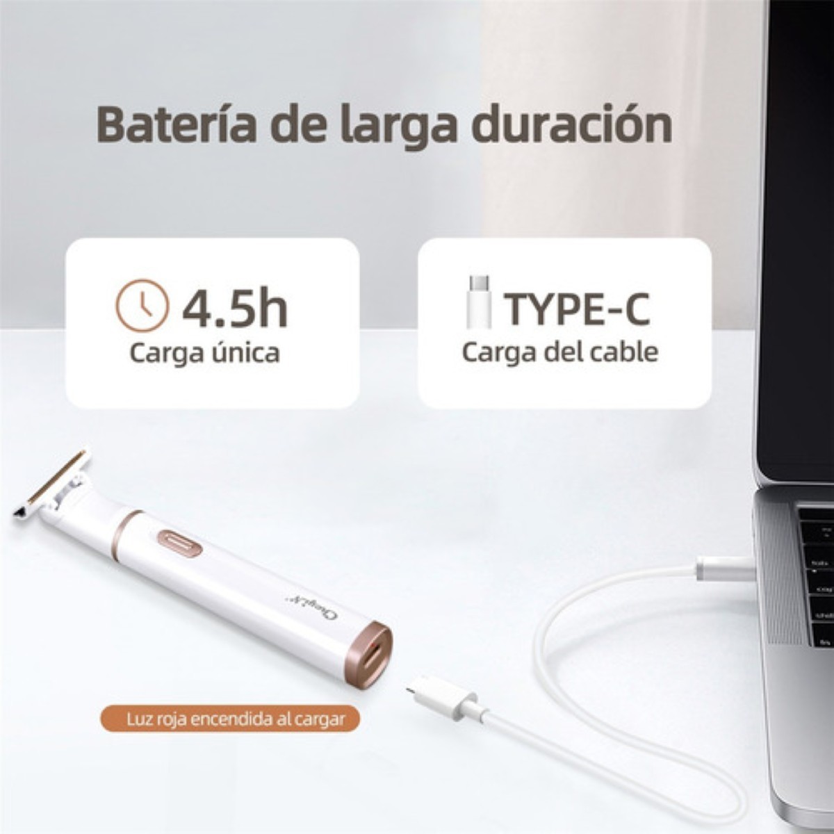 Depiladora El&eacute;ctrica Ckeyin 5 En 1 Para Mujer blanca image number null
