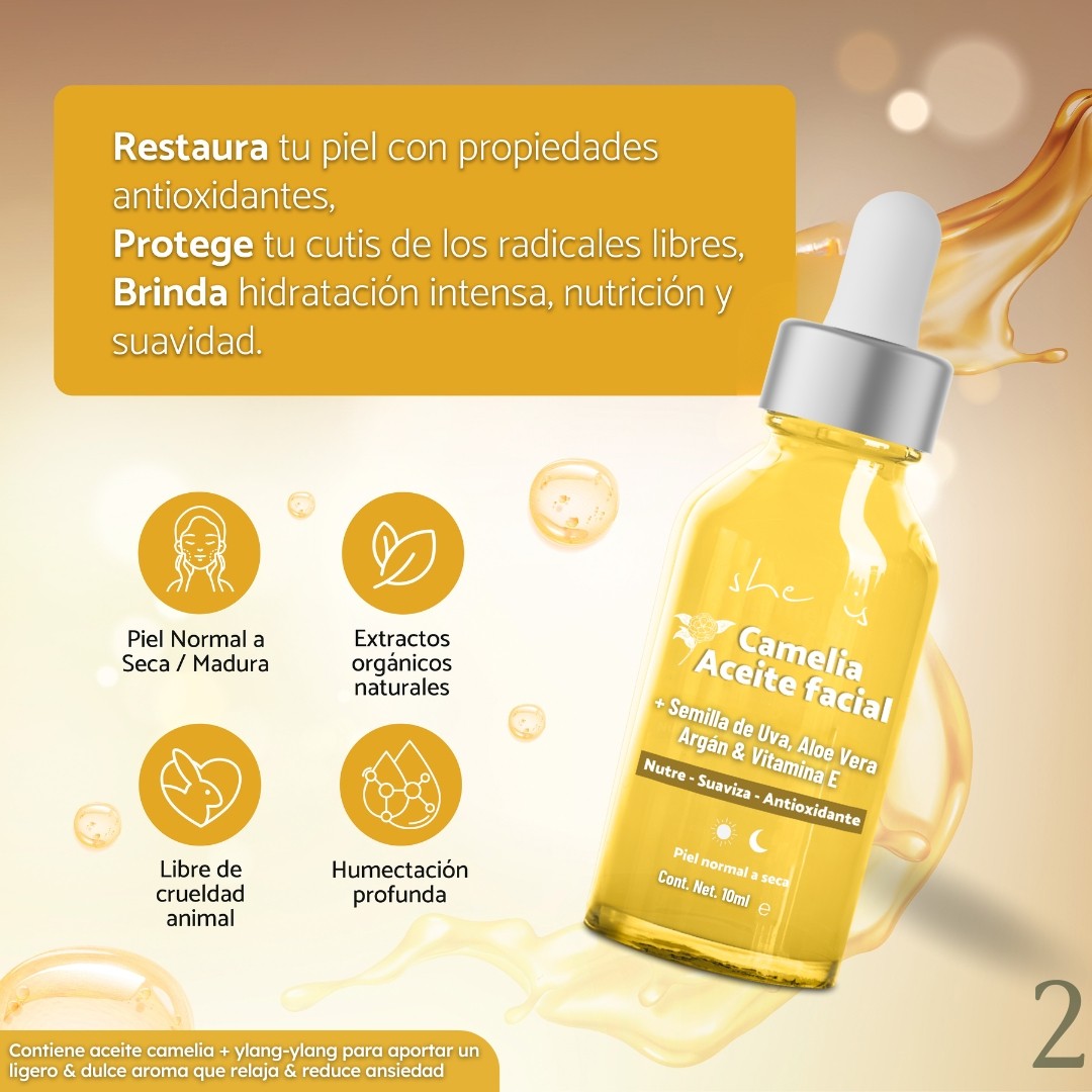 Mini Set Facial Restaurador Piel Seca She is skincare image number null