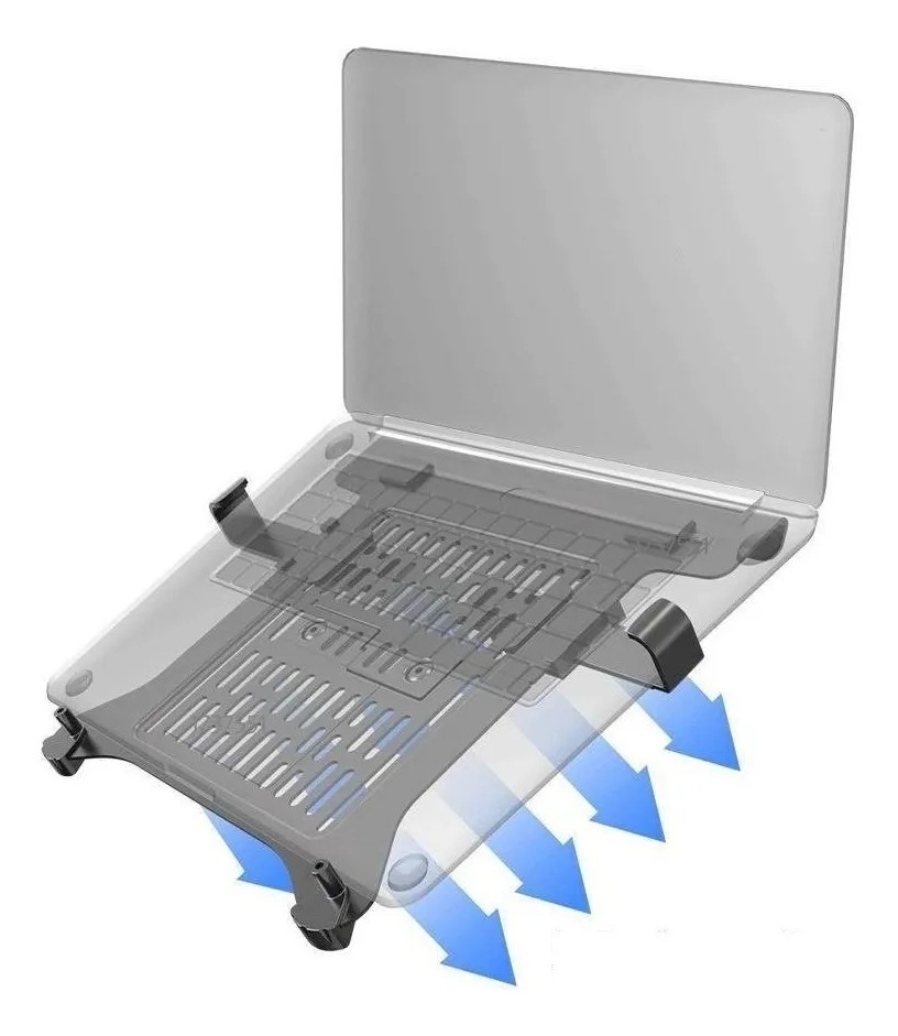 Base Universal de Acero para Laptop de 10&rdquo; a 17&rdquo;, Sistema de Bloqueo Seguro image number null