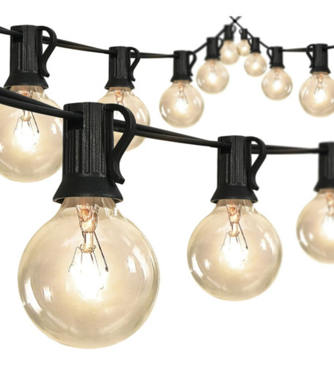 Led Guirnalda De Luces 25+2 Focos De Exterior Vintage 15m image number null