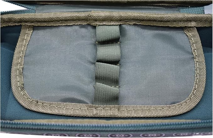 Maydahui - Estuche para l&aacute;pices de camuflaje de gran capacidad, con forma de tanque, compartimento organizador para l&aacute;pices, caja de papeler&iacute;a, impermeable, EVA camuflaje, verde. image number null