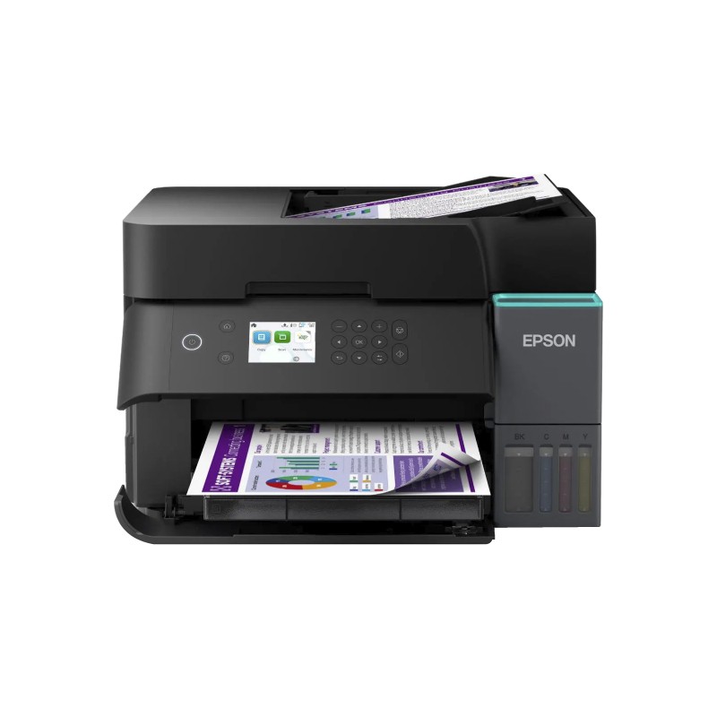 KIT MULTIFUNCIONAL EPSON L6370 ECONTACK WIFI + KIT DE TINTAS T504 image number null