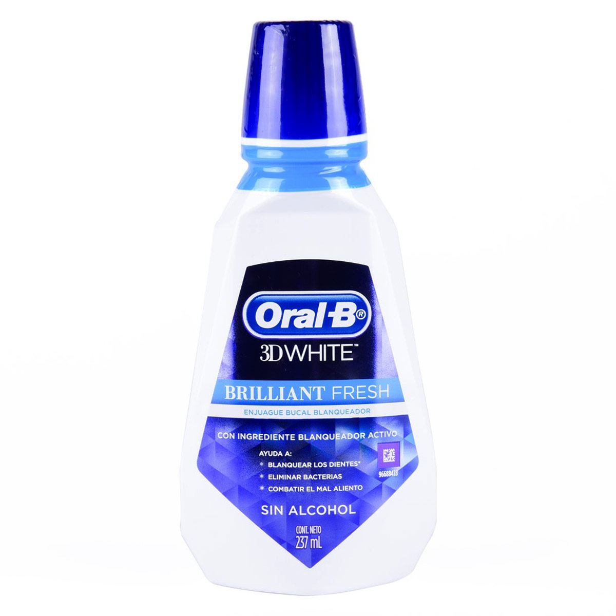 Enjuague Bucal Oral-B 3D White 237 Ml. image number null