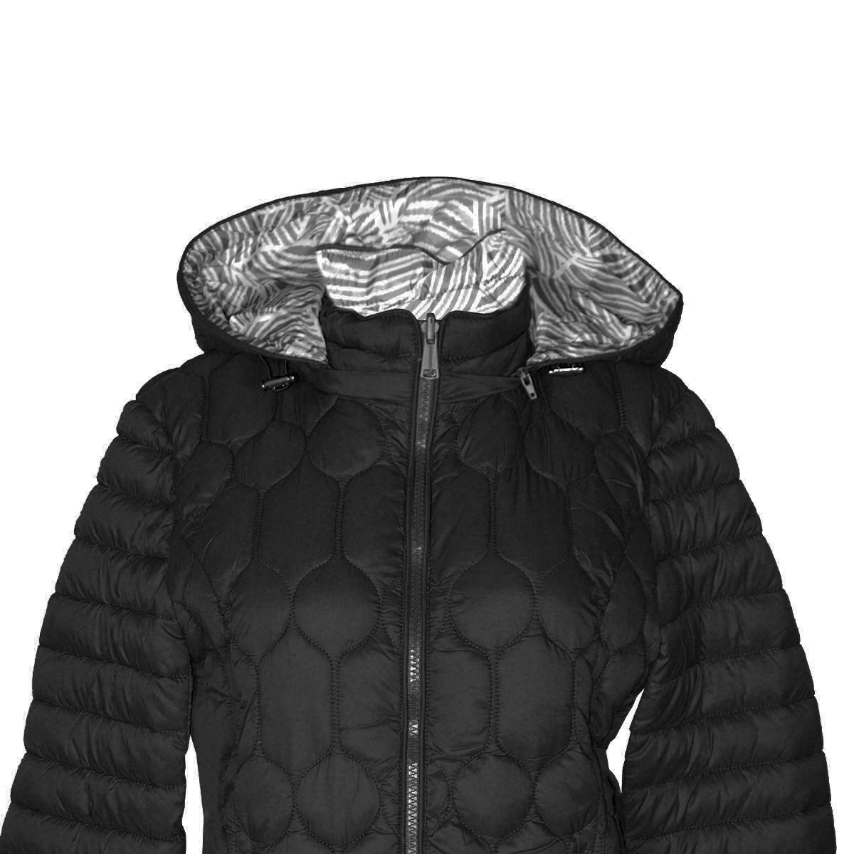 Chamarra Capitonada Reversible Philosophy Talla Extra Grande para Mujer image number null