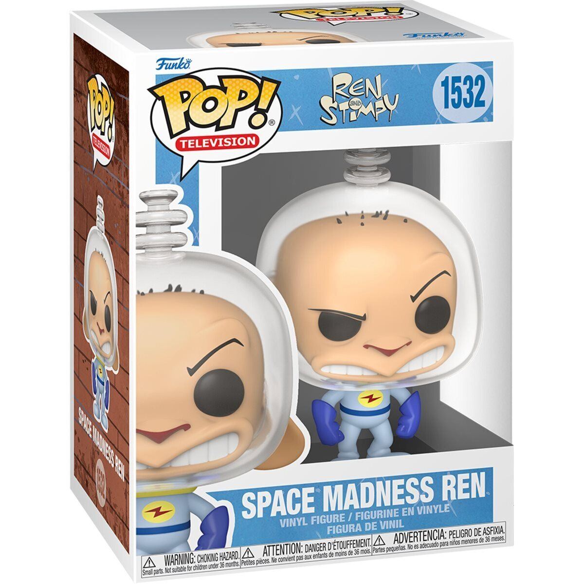 Funko Pop TV: Ren y Stimpy Ren Traje Espacial image number null